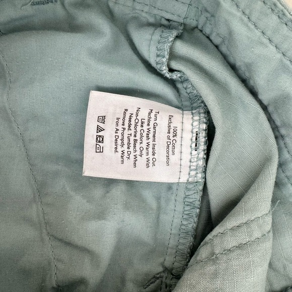 Eddie Bauer Women’s Lightweight Summer Trail Shorts Sea Blue size 8 - Picture 10 of 10